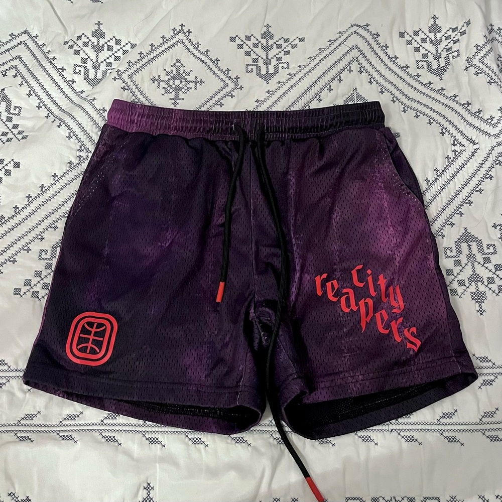Rare Purple and Black Overtime Shorts City Reapers Edition